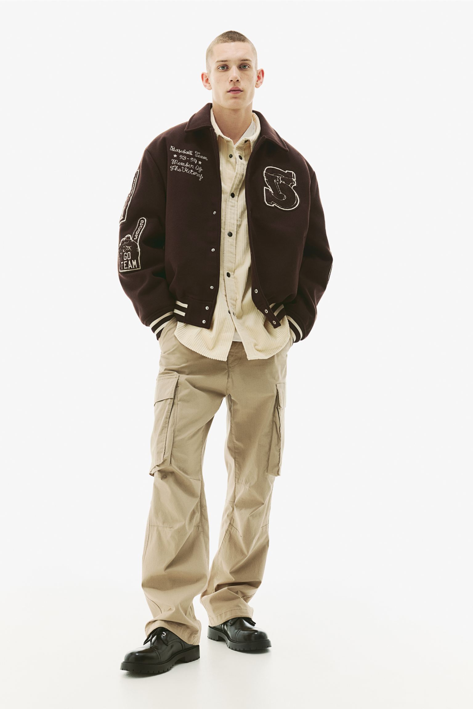 National Apparels Varsity Jackets Wool Made Patches Work Wholesale Custom Embroidery Baseball Jackets With Custom Label Logo